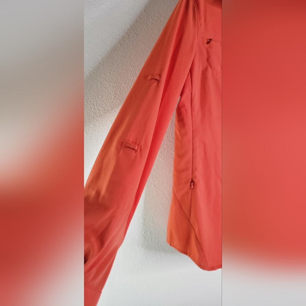 REI Women's Hiking Shirt - Size Medium - Orange - Preowned - Picture 14 of 15